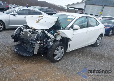 2014 Toyota Corolla Le из США, поврежденный, VIN 5YFBURHE1EP091519